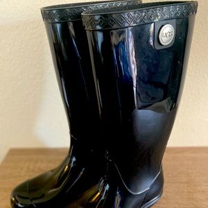 Tall UGG rain boots
